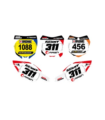 Fonds de plaques Enduropale du touquet