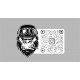 Stickers QR code monkey